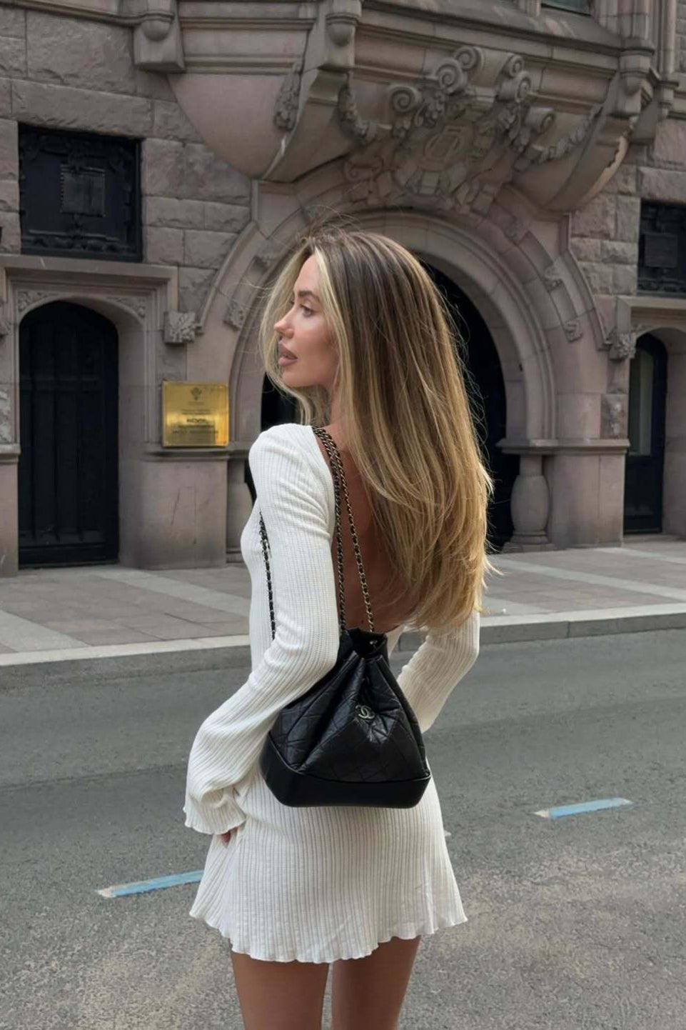 Ailyn Open Back Mini Dress