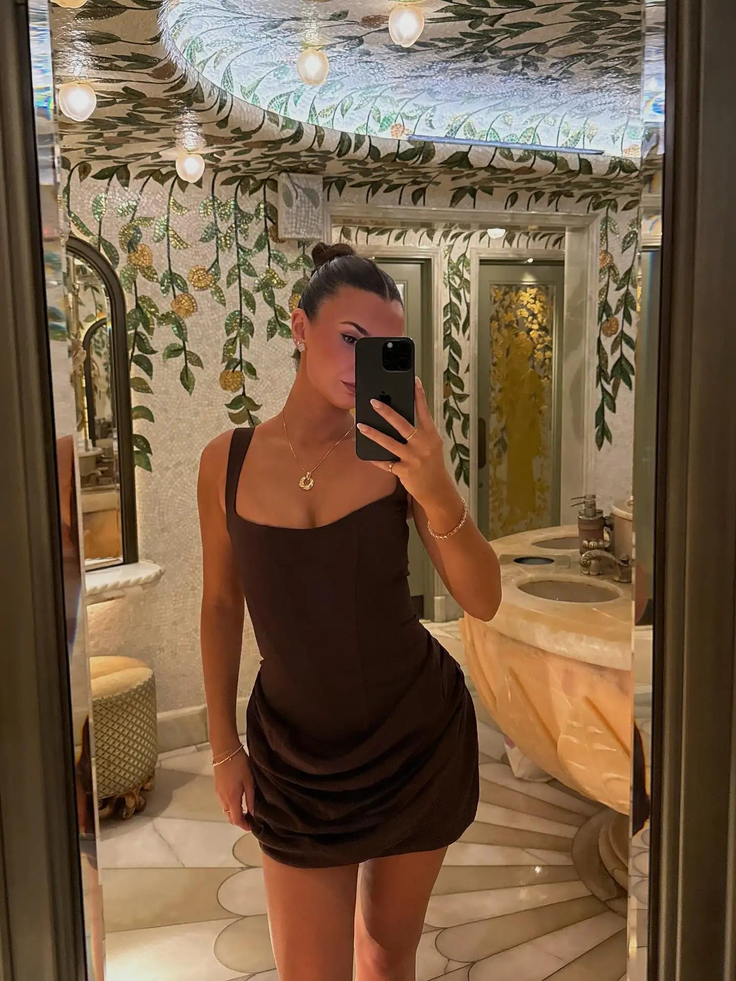 Amy Sleeveless Mini Dress