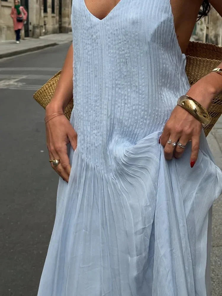 Anna Backless Maxi Dress