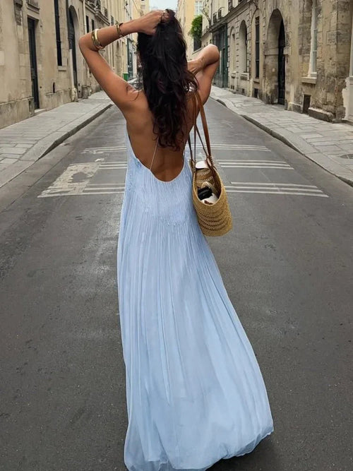 Anna Backless Maxi Dress