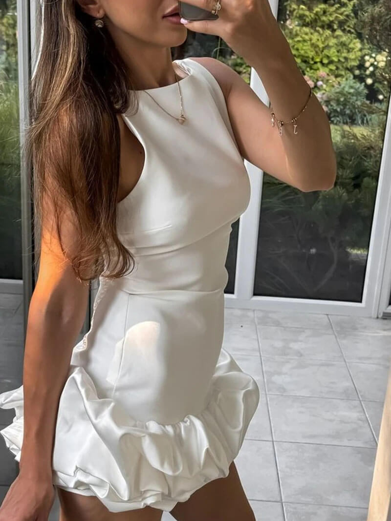Bailey Ruffled Mini Dress