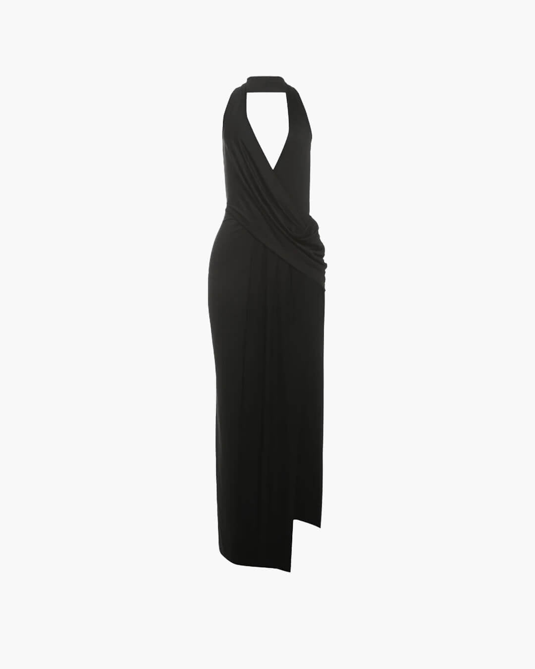 Felicity Deep Neck Maxi Dress