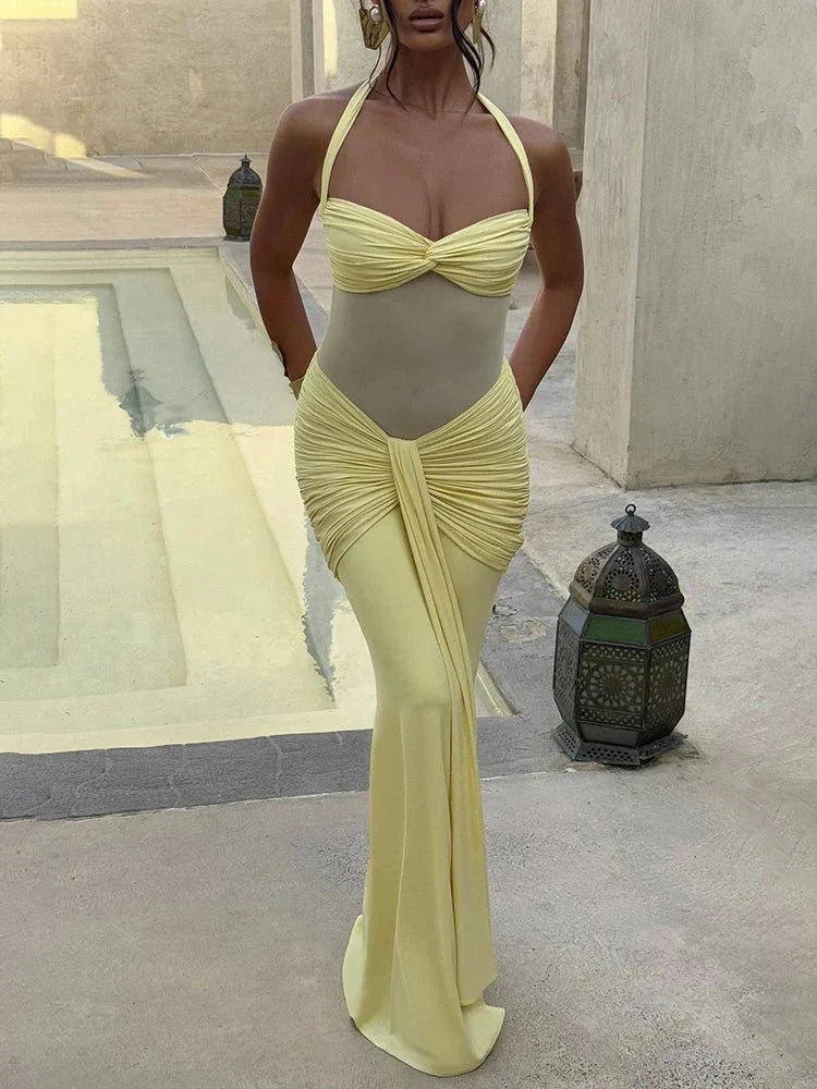 Fenella Backless Maxi Dress