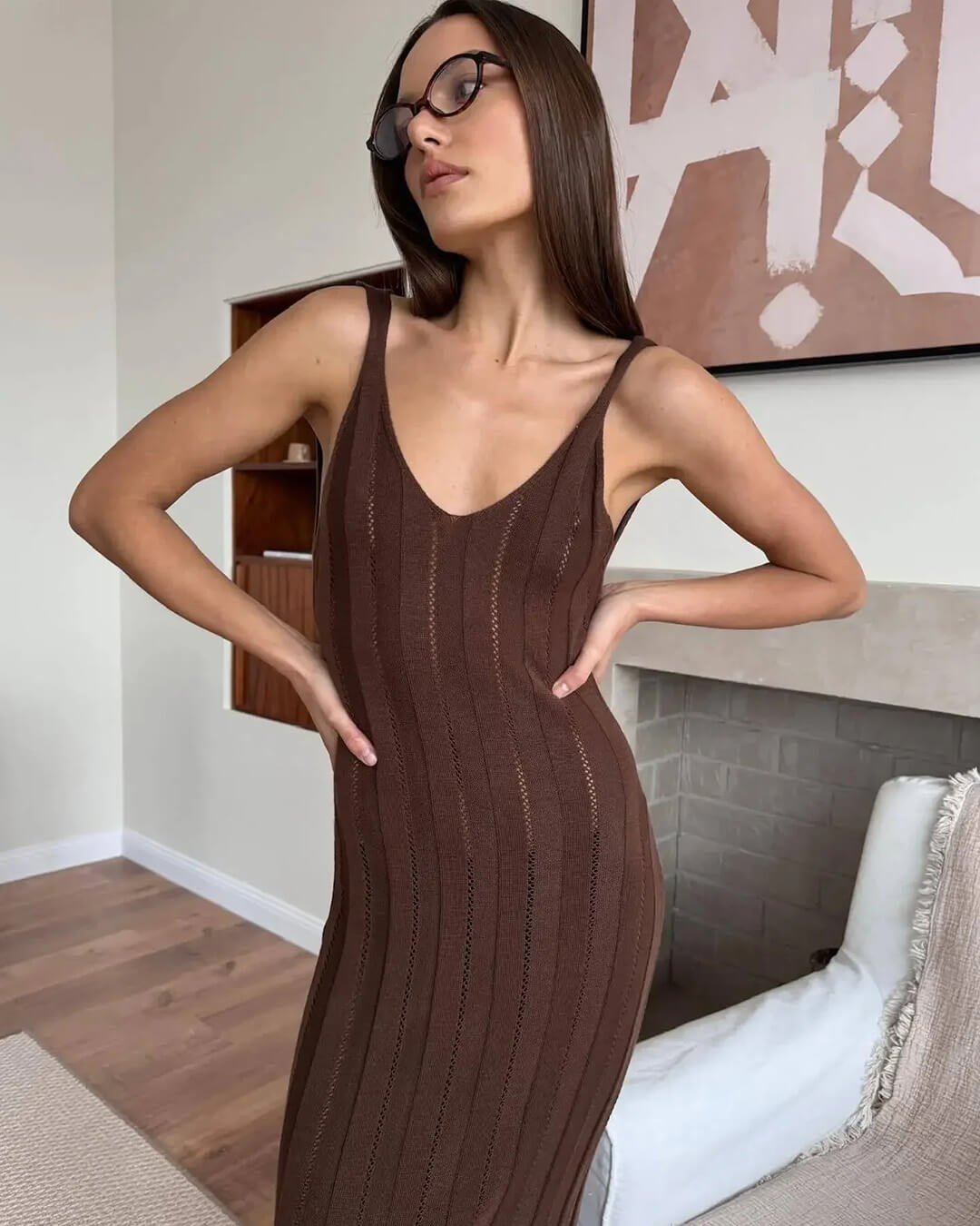 Frida Backless Maxi Dress