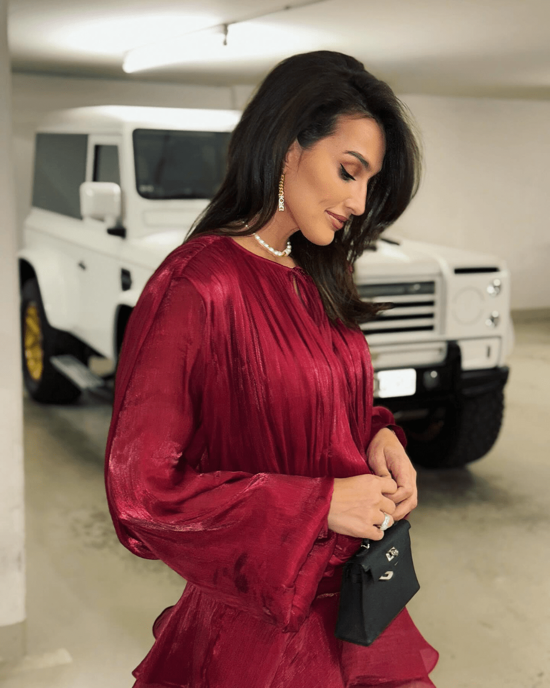 Grace Blouson Mini Dress