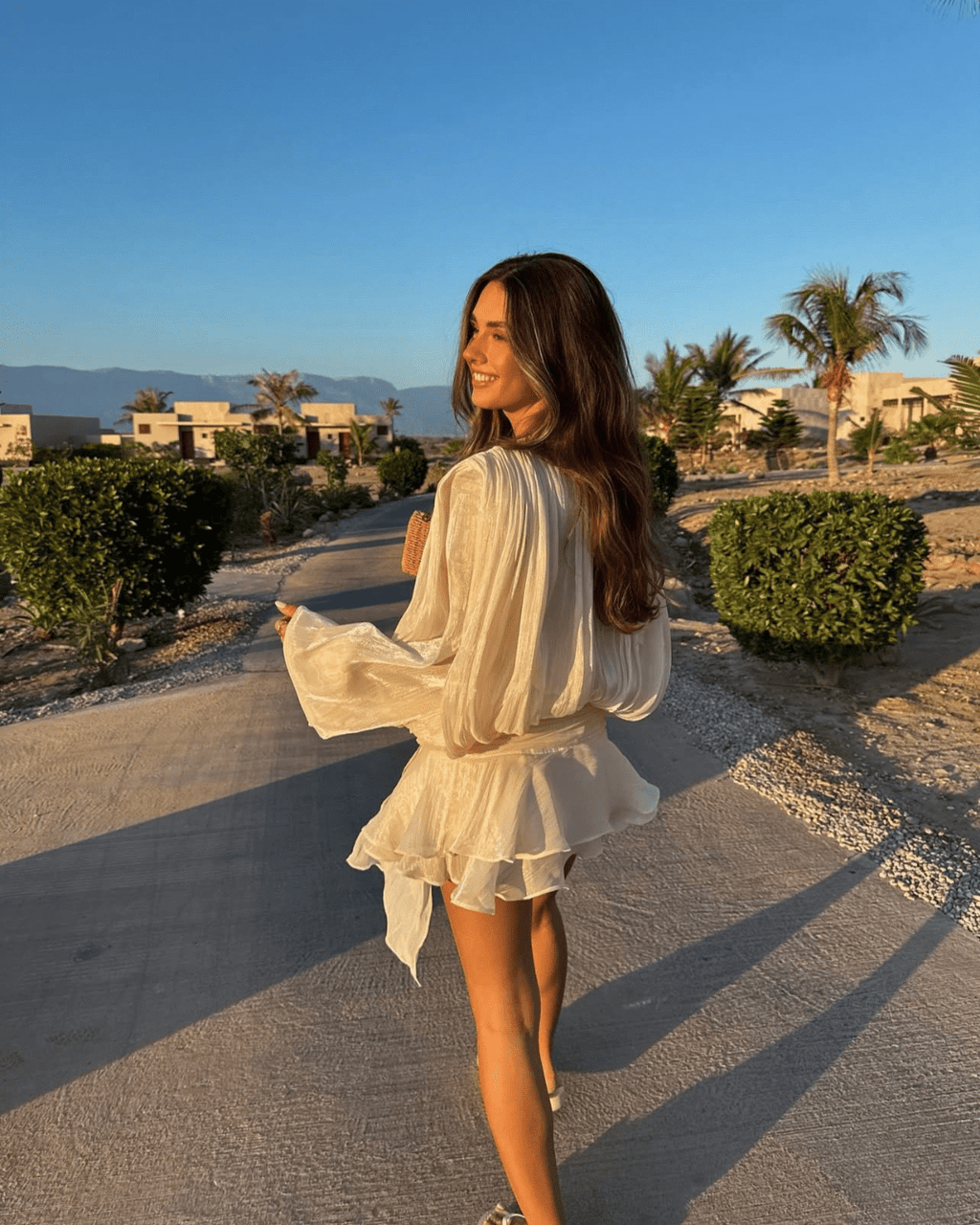 Grace Blouson Mini Dress