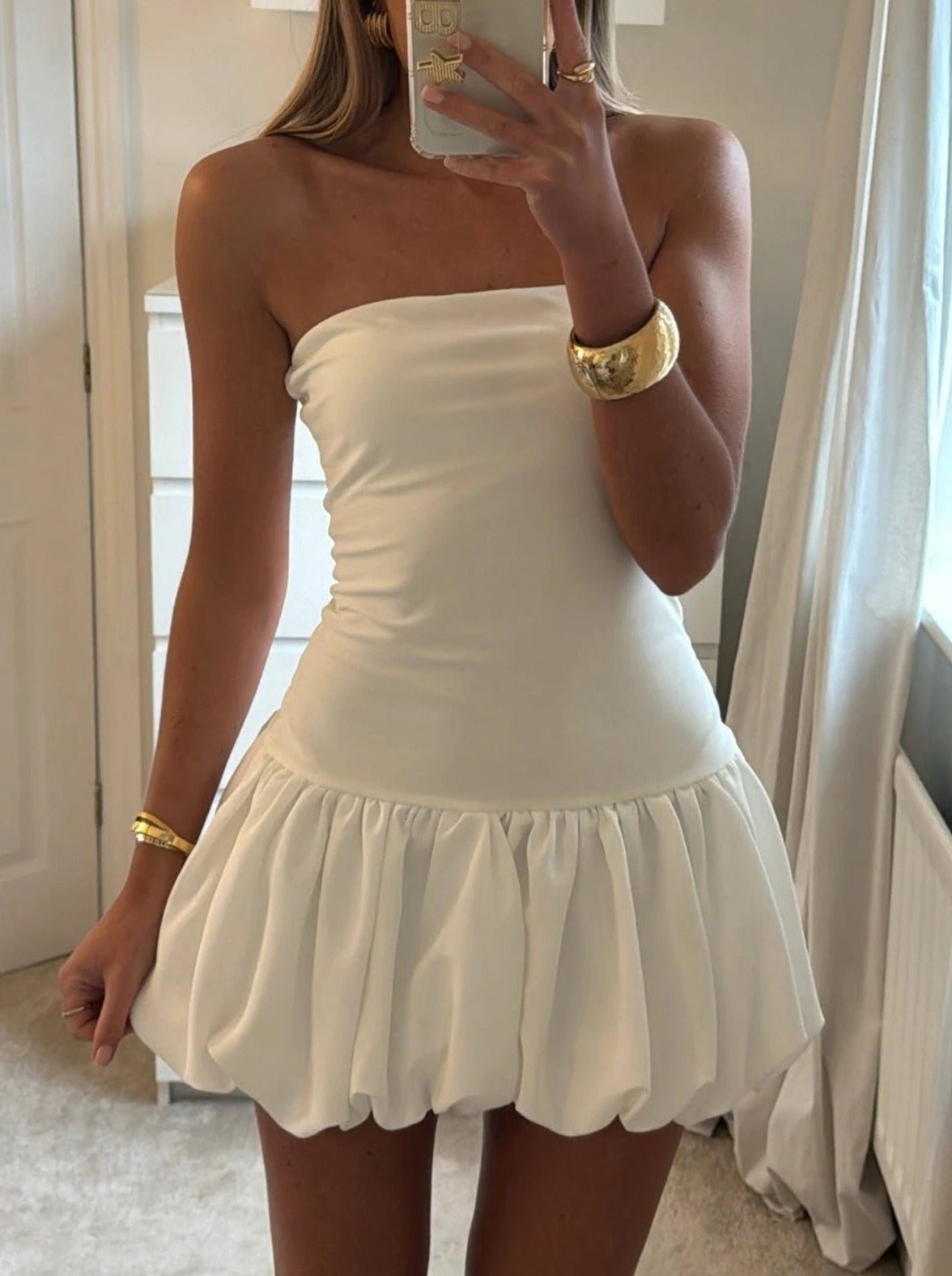 Hailey Strapless Mini Dress