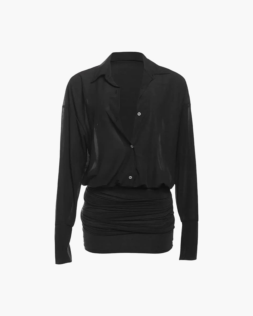 Heidi Long Sleeve Shirt Dress