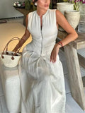Jessica Sleeveless Midi Dress