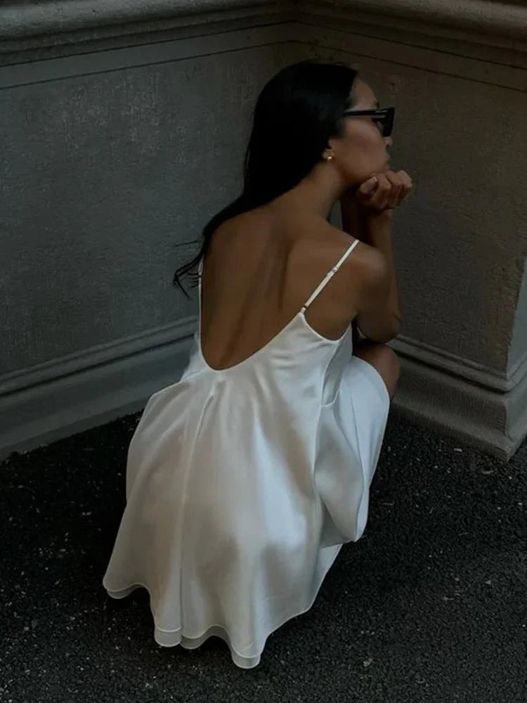 Kimberly Satin Mini Cami Dress