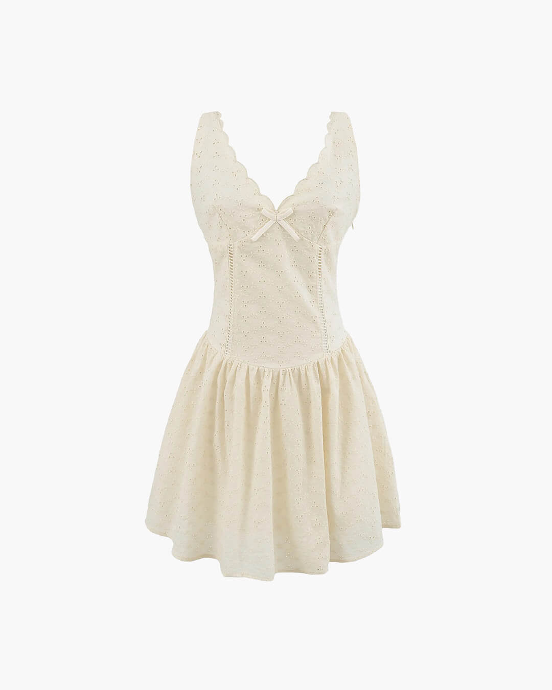 Kirsten Deep Neck Mini Dress