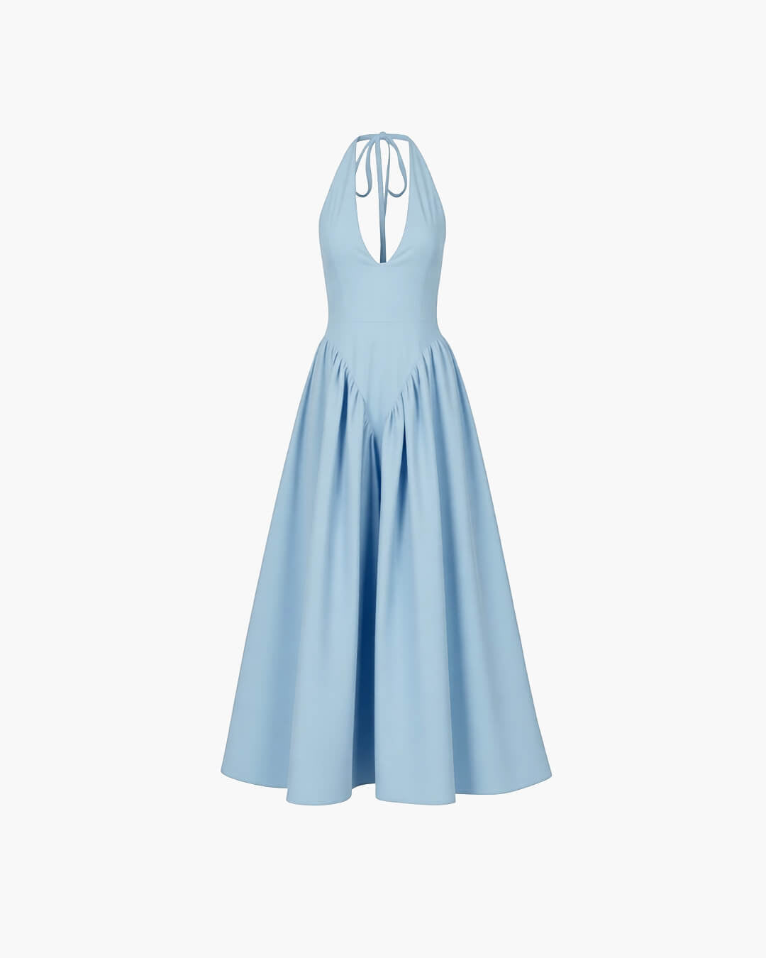 Kristy Deep Neck Maxi Dress
