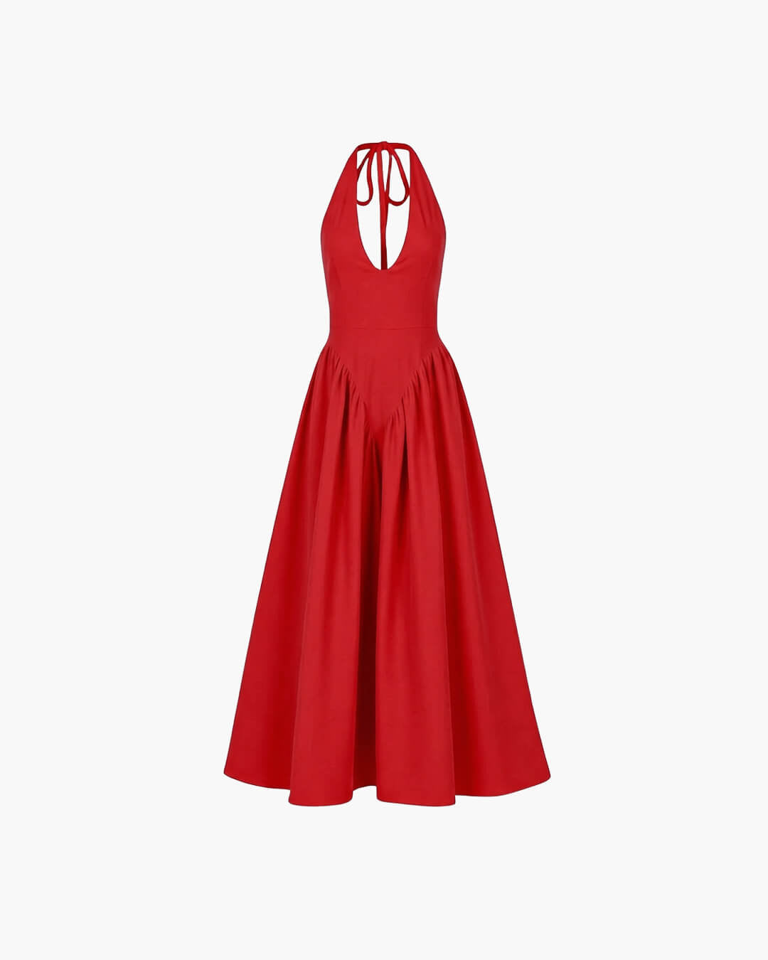Kristy Deep Neck Maxi Dress