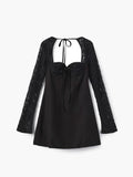 Louise mini dress with lace details