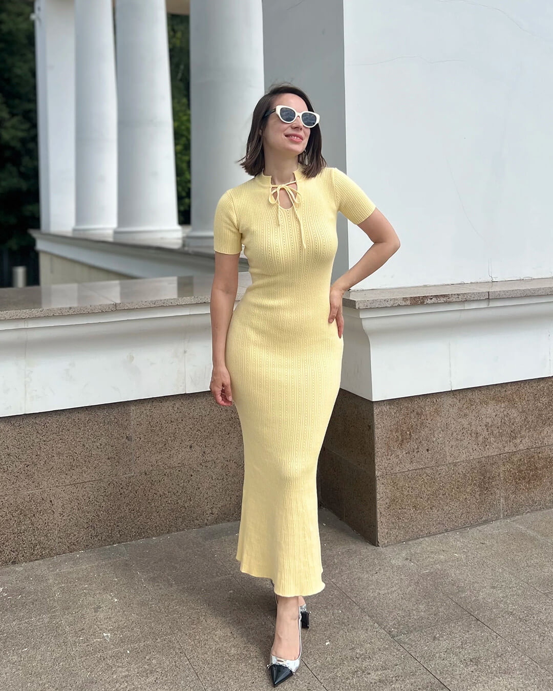 Nancy Bodycon Knitted Maxi Dress